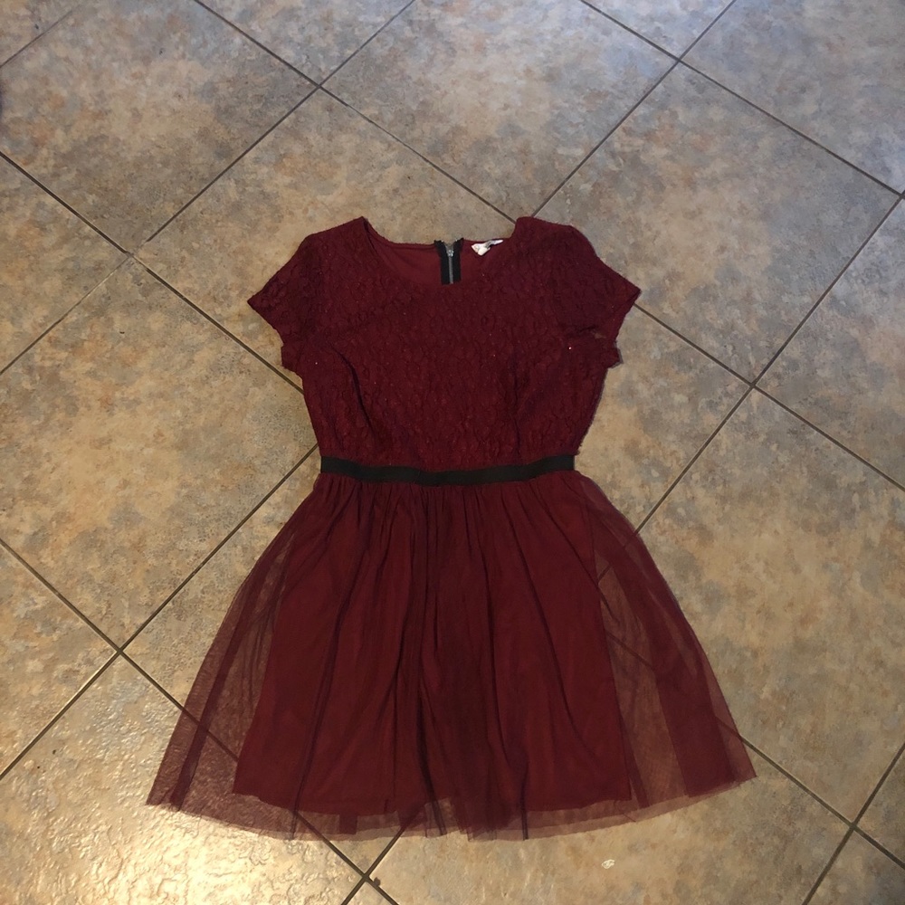 Speechless Maroon Dress